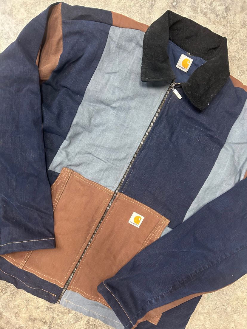 ColorBlock Reworked Jacket Size:LARGE