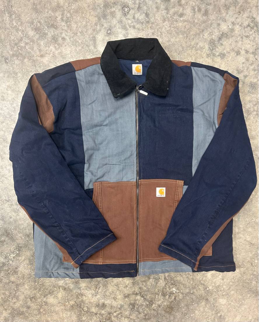 ColorBlock Reworked Jacket Size:LARGE