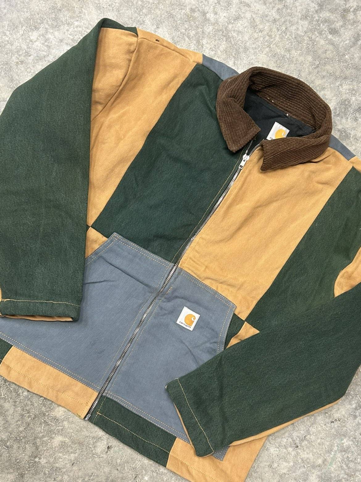 ColorBlock Reworked Jacket Size:SMALL