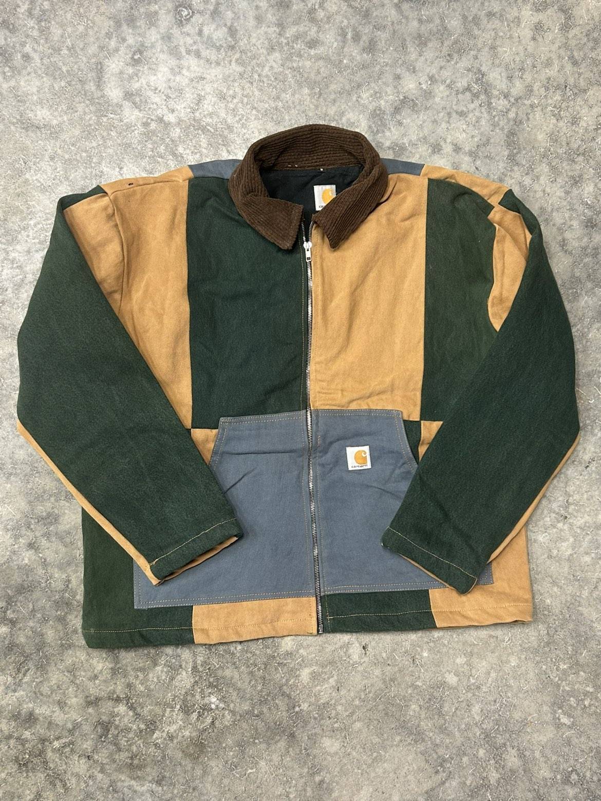 ColorBlock Reworked Jacket Size:SMALL