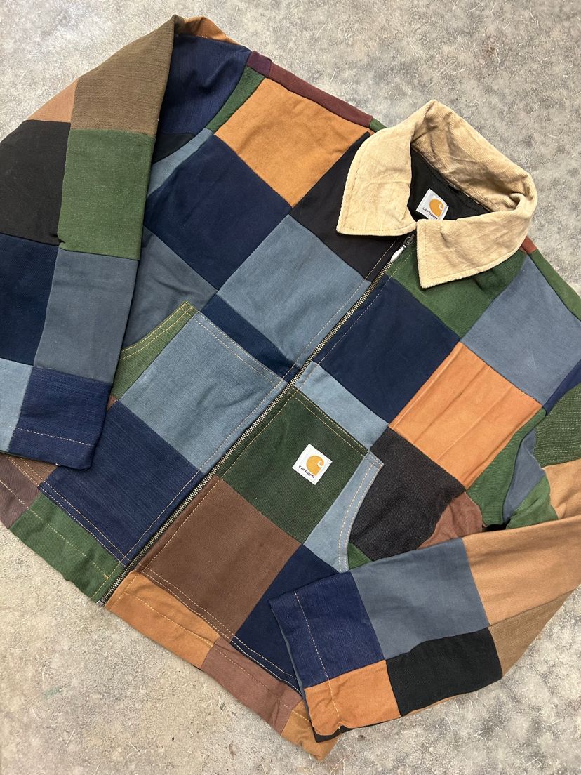 Patchwork Reworked Jacket Size:MEDIUM